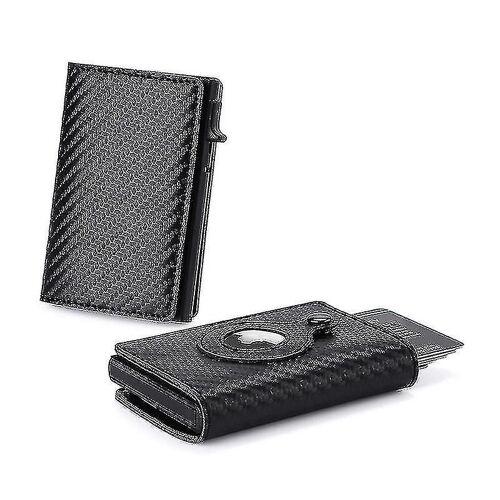 Smart Air Tag Wallet Rfid Carte de crédit Money Holder Automatique Pop Up Mini portefeuille en aluminium Y