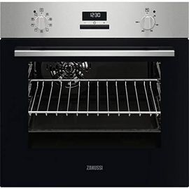 ZOHIE2X1 Four multifonction, 7 fonctions, Horloge programmateur électronique, télécommandes fixes, écran LED, antiempreintes, inox,