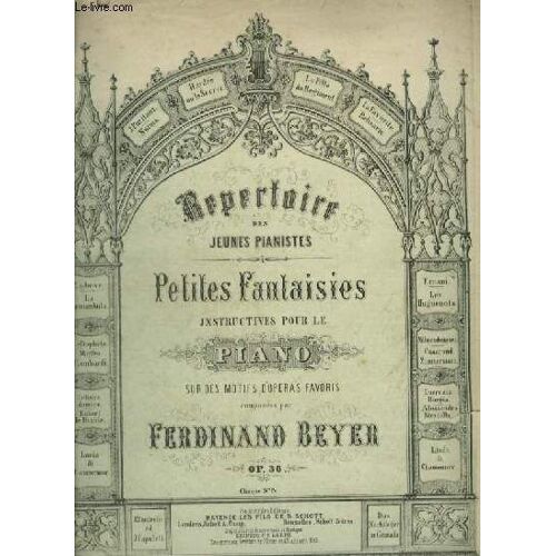 Repertoire Des Jeunes Pianistes - Petites Fantaisies Pour Le Piano N°2 : La Somnambula.