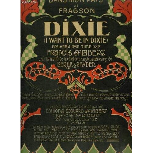Dixie - Pour Piano.