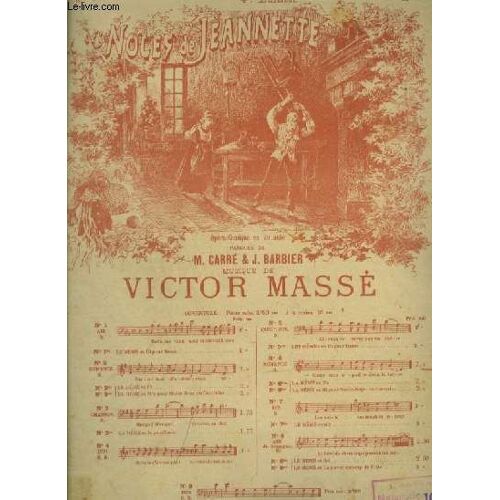 Les Noces De Jeannette - N°6 : Romance De L'aiguille - Pour Piano Et Chant (Jeannette) Avec Paroles.