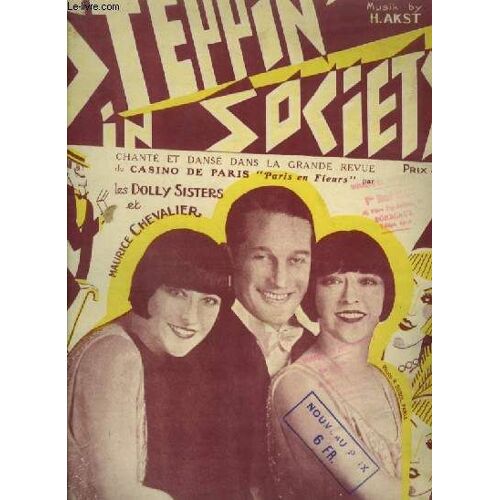 Steppin' In Society - Piano + Voice.