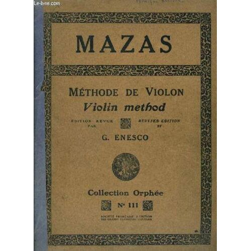 Methode De Violon / Violin Method.