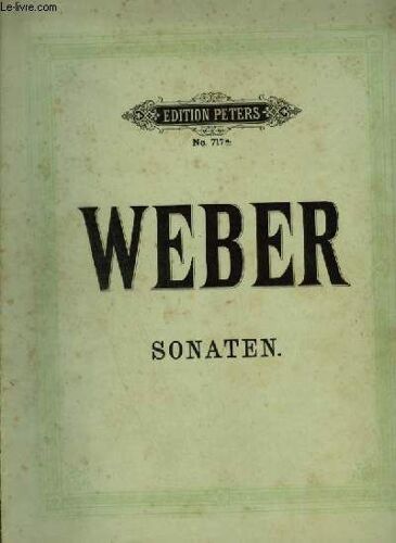Sonaten - Sämmtlichee Werke Für Pianoforte.