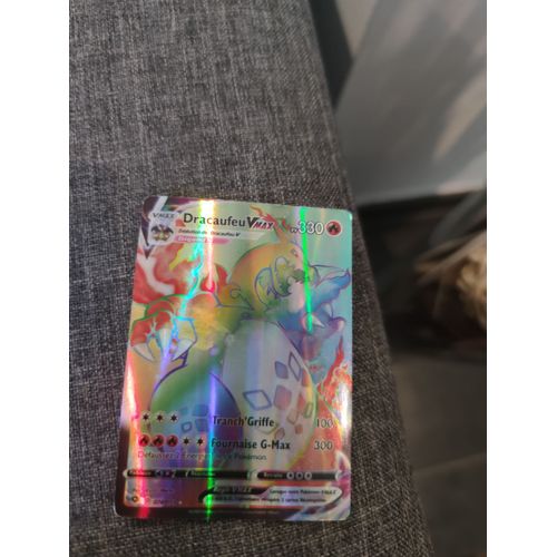Carte Pokémon Dracaufeu Vmax Fantome (Française)