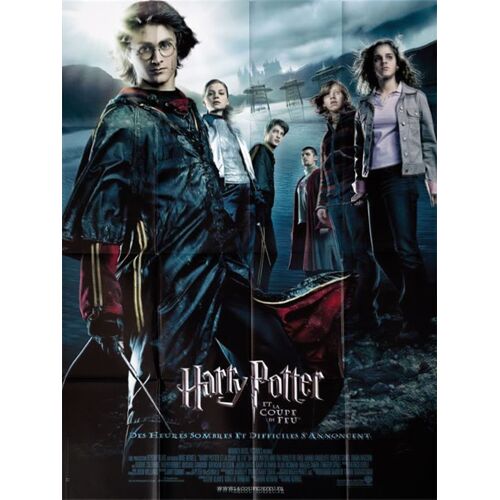 Harry Potter Et La Coupe De Feu / 4- Véritable Affiche De Cinéma - 120x160 Cm - De Mike Newell Avec Daniel Radcliffe, Emma Watson, Rupert Grint  - 2005