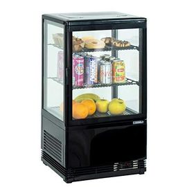 CVR58LN Mini vitrine réfrigérée positive 58L Noire