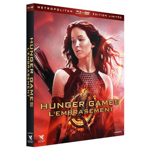 Hunger Games 2 : L'embrasement - Édition Limitée Blu-Ray + Dvd
