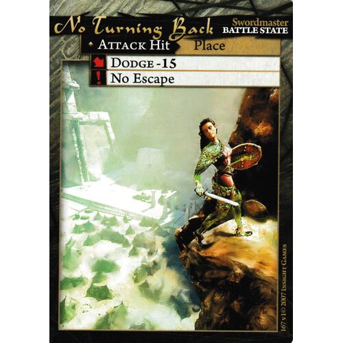 Carte Corunea Role Card Game No Turning Back 167 V1 Vo