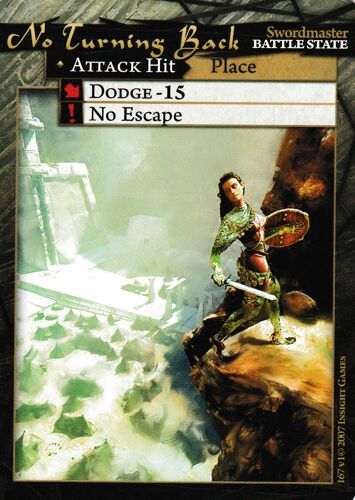 Carte Corunea Role Card Game No Turning Back 167 V1 Vo