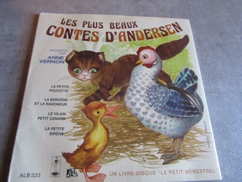 Les Plus Beaux Contes D Andersen -- Petite Poucette ;; Bergere Et Le Ramoneur : Vilain Petit Canard : La Petite Sirene