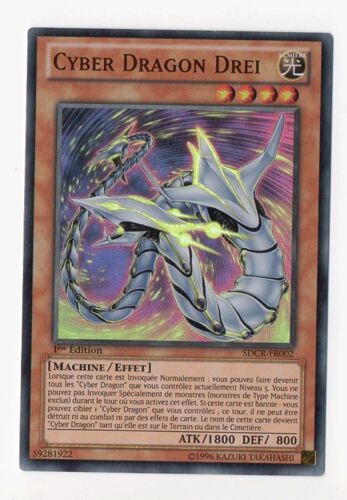 Cyber Dragon Drei --Sdcr -Fr002--