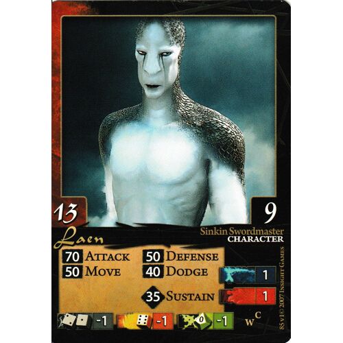 Carte Corunea Role Card Game Laen 85v1 Vo