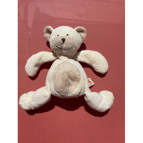 Peluche Doudou Singe Nicotoy Beige