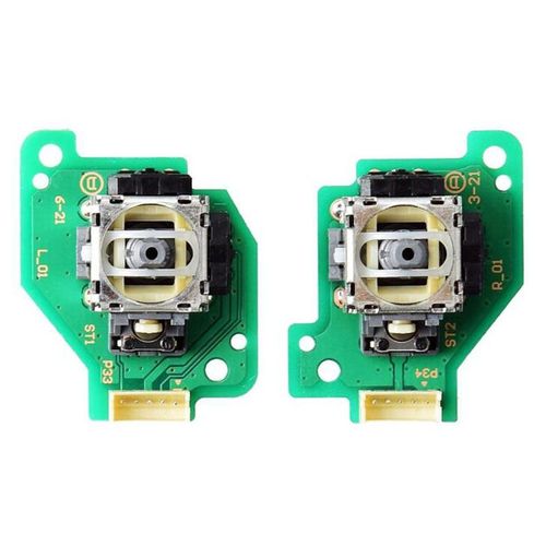 Pièce De Réparation De Joystick Analogique Droite Gauche Module De Capteur Avec Carte Pcb Pour Manette De Jeu Nintendo Wii U Contrôleur Wiiu Pad