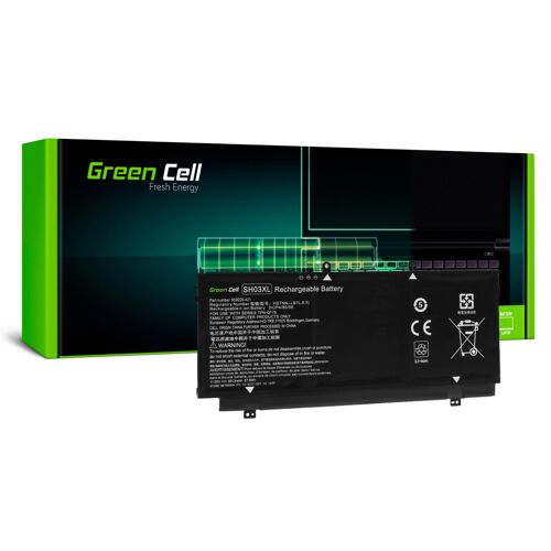 Green Cell Laptop Batterie SH03XL pour HP Spectre x360 13-AC 13-W 13-W050NW 13-W071NW