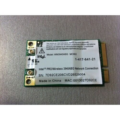 Carte WIFI INTEL PROWireless WM3945ABG MOW2