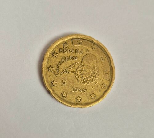 Pièce 20cts, Année 1999 Roi D'espagne.