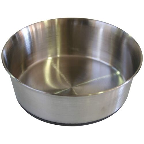 Croci Bol Pour Chien En Acier Dur En Caoutchouc 1 0 L 16 Cm