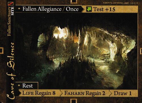 Carte Corunea Role Card Game Cave Of Silence 11v1 Vo
