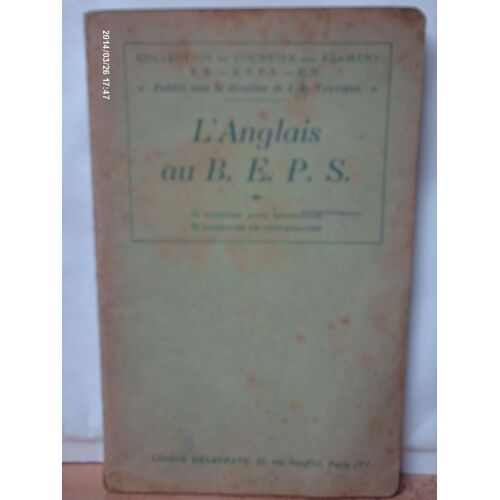 Tartiere  //  L ' Anglais  Au  B . E . P . C   , 1938