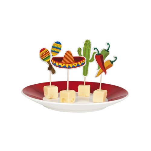 Sachet De 12 Sticks Cocktail Fiesta