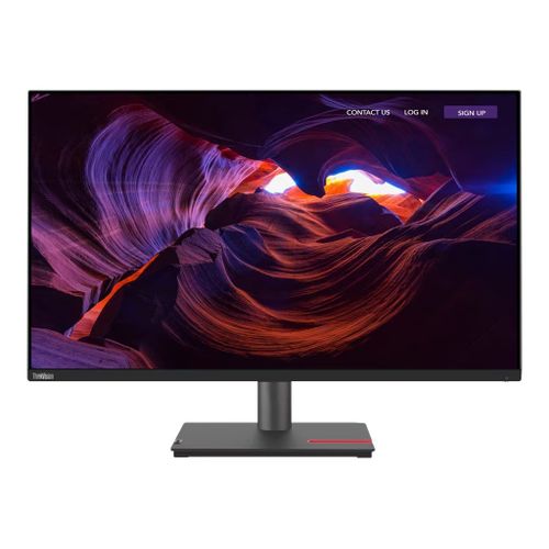 Lenovo ThinkVision P32p-30 - Écran LED - 32" (31.5" visualisable) - 3840 x 2160 4K - IPS - 350 cd/m² - 1000:1 - 4 ms - Thunderbolt, HDMI, DisplayPort - noir corbeau