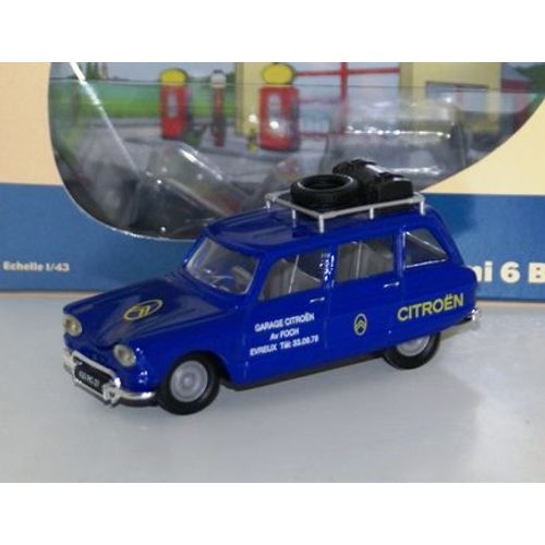 Eligor 1/43 Citroen Ami 6 Break Avec Boite Et Fascicule-Norev