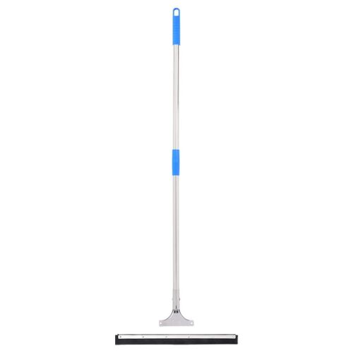 vidaXL Raclette à plancher 45,5x119,5 cm acier et caoutchouc