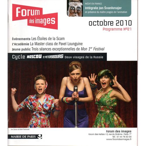 Programme Forum Des Images Cycle Moscou St. Petersbourg