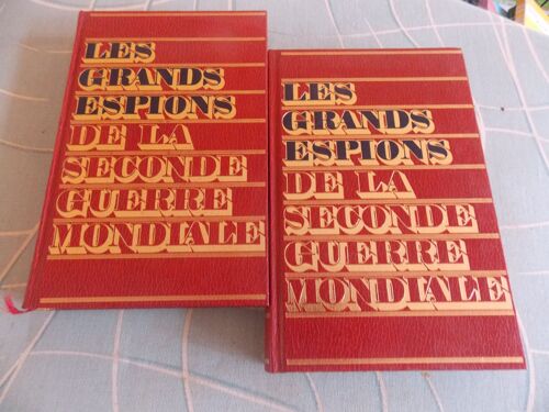 Les Grands Espions De La Seconde Guerre Mondiale (2 Volumes)