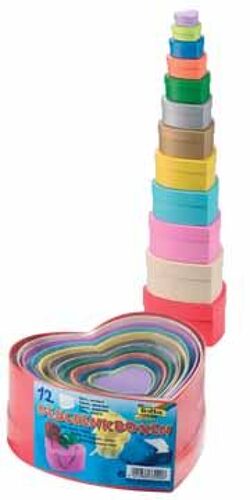 Folia Boîte À Décorer En Forme De Coeur, Ft De La Plus Grande: 13,5 X 15,5 X 7,5 Cm (L X L X H), Ft De La