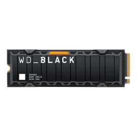 WD_BLACK SN850X WDS100T2XHE - SSD - chiffré - 1 To - interne - M.2 2280 - PCIe 4.0 x4 (NVMe) - TCG Opal Encryption 2.01 - dissipateur de chaleur intégré