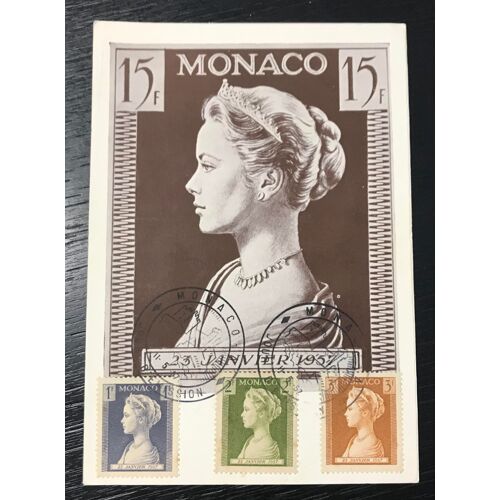 Carte Postale Monaco 1957