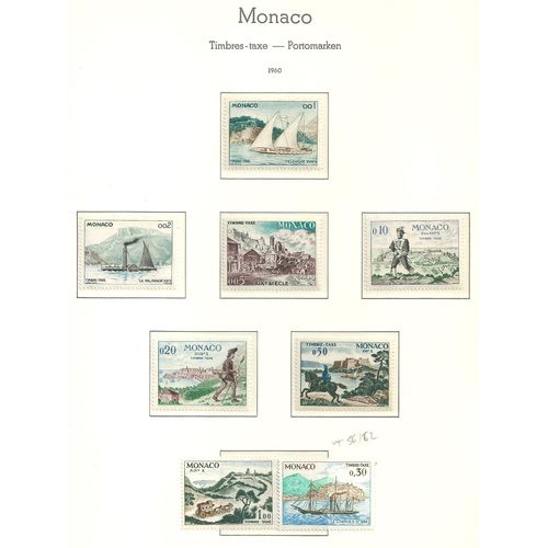 Monaco N° Taxe 56 À 62