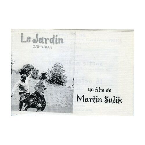 Le Jardin, Dossier De Presse, De Martin Sulik, Avec Marian Labuda, Roman Luknar, Zuzana Sulajova