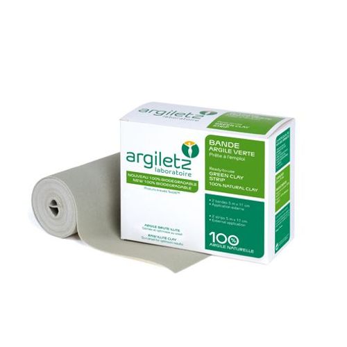 Band'argile Verte (Boîte : 2 Bandes 5m X 0,11m) 