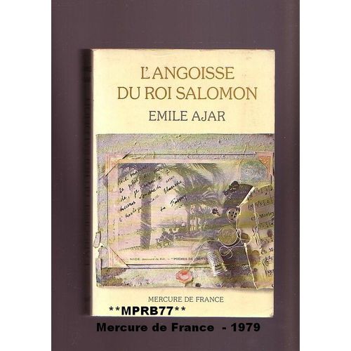 L' Angoisse Du Roi Salomon