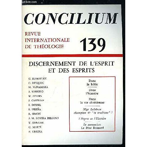 [Concilium] N°139, 1978