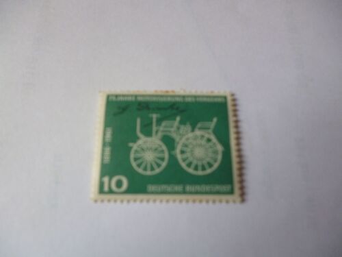 Timbre "Allemagne ::Deutsche Bundespost : Motorisation Du Trafic:1886-1961.".