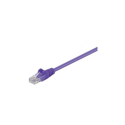 Cable reseau Ethernet - Lan categorie 6 UTP violet 0.5m cd95260