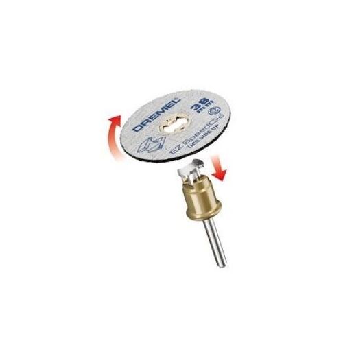 LOT de 5 Disques A Tronçonner EZ SpeedClic Ø38 MM Epaisseur 1,2 MM DREMEL - 2615 S456 JC