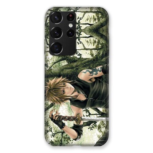 Coque Renforcée Pour Samsung Galaxy S21 Ultra Manga Bois