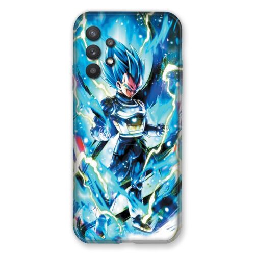 Coque Renforcée Pour Samsung Galaxy A32 5G Manga Dragon Ball Vegeta Bleu