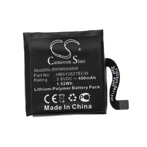 Vhbw Batterie Compatible Avec Huawei Watch 2 4g, 2 Pro 4g Smartwatch Montre Connectée Bracelet Fitness (400mah, 3,8v, Li-Polymère)