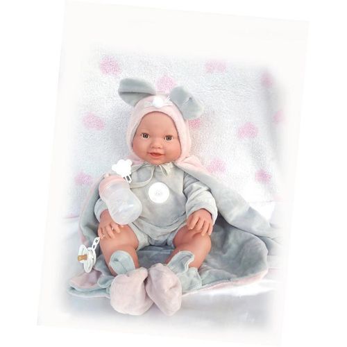 Poupée Bébé Mia Par Antonio Juan Avec Accessoire
