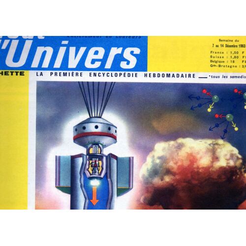 Tout L'univers Fond Bleu N° 8 Du 7 Au 14 Décembre 1963