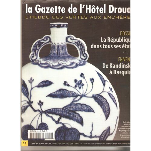 Gazette Drouot 12 La Republique Dans Tous Ses Etats De Kandinsky A Basquiat