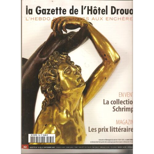 Gazette Drouot 32 Collection Schrimpf
