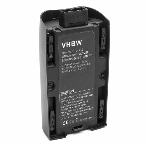 Vhbw Batterie Compatible Avec Parrot Bebop 2 Drone (3100mah, 11,1v, Li-Polymère)